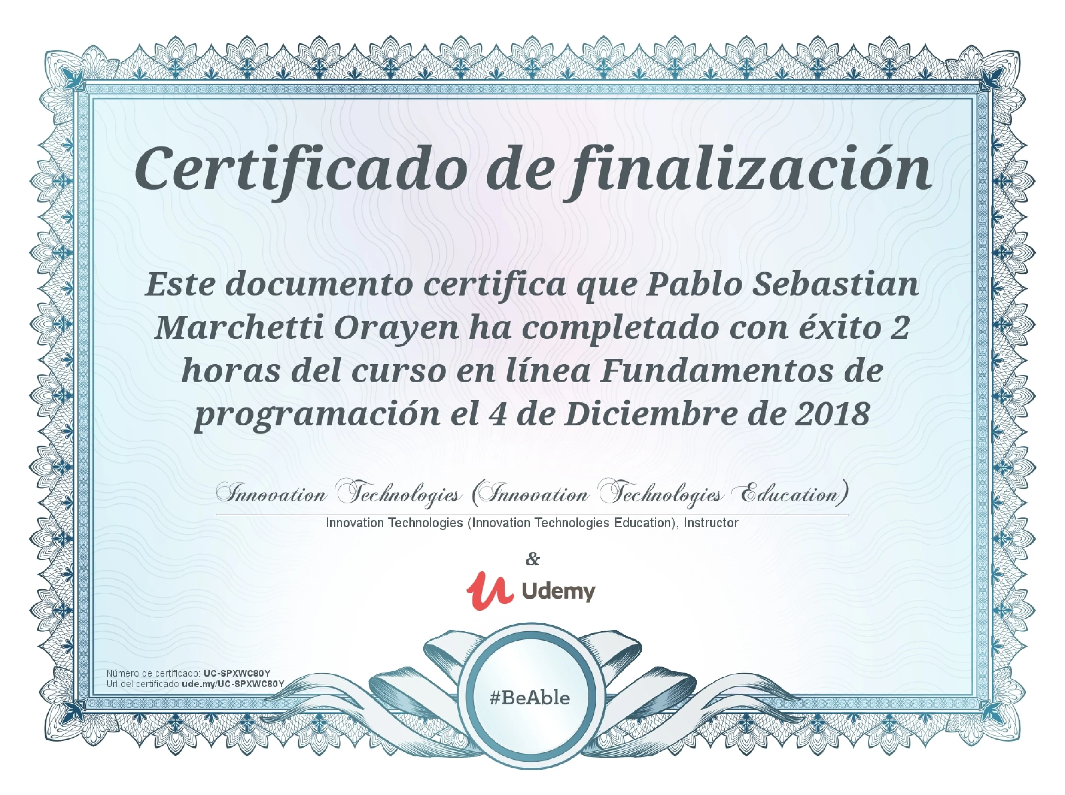 Fundamentos de Programación - Del Ábaco a la IA